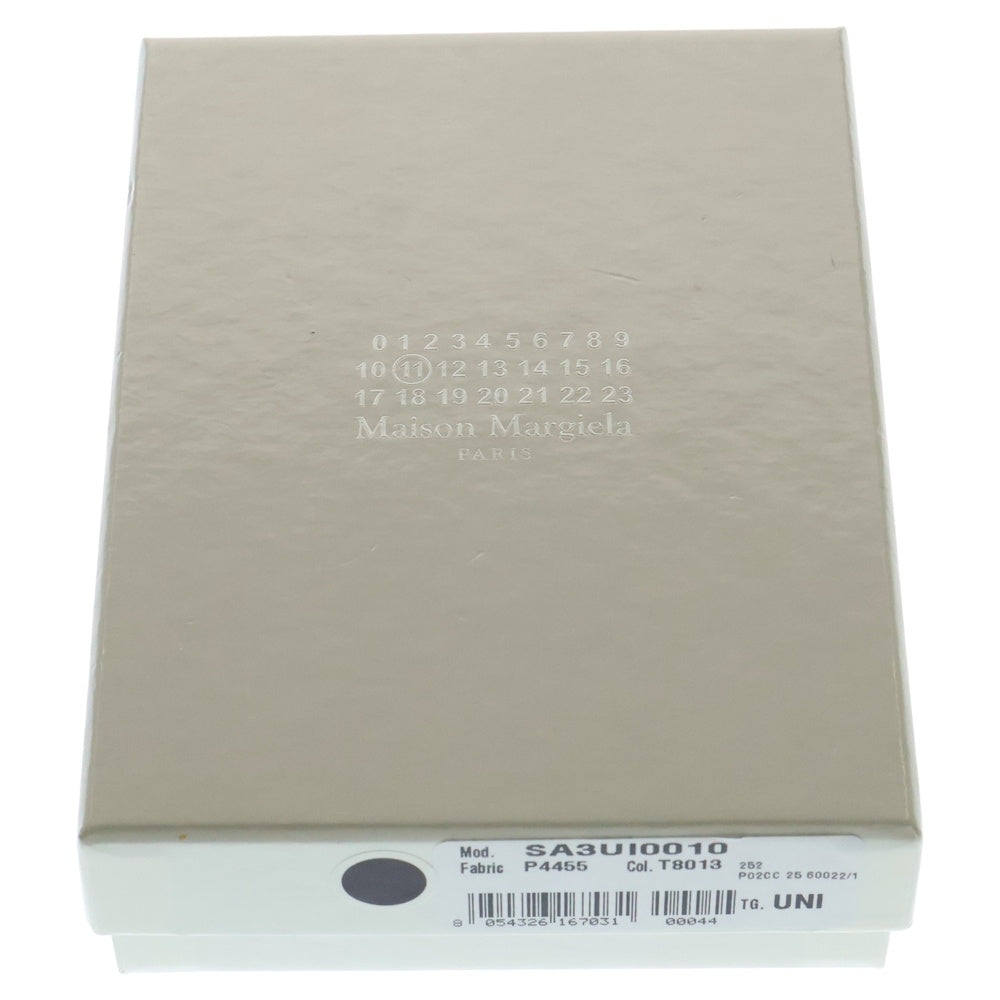Maison Margiela 11(メゾンマルジェラ11) 三つ折り財布 レザー ブラック 4ステッチ SA3UI0010 コンパクトウォレット