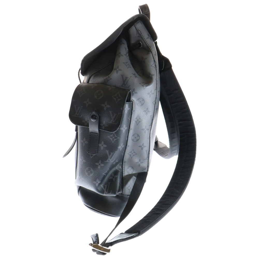 LOUIS VUITTON(ルイヴィトン) モノグラム エクリプス クリストファーPM バックパック リュック ブラック PVCレザー RFID M46331