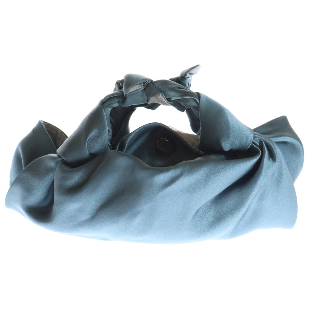THE ROW(ザロウ) Ascot アスコット ハンドバッグ グリーン シルク