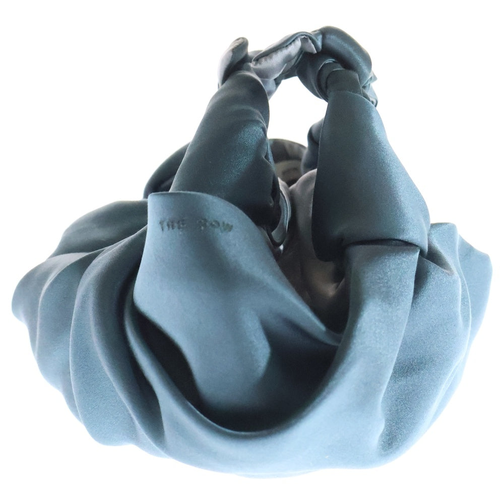 THE ROW(ザロウ) Ascot アスコット ハンドバッグ グリーン シルク