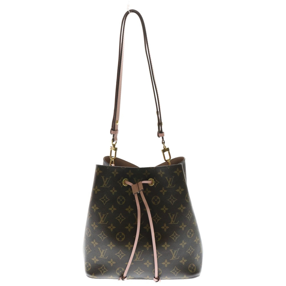 LOUIS VUITTON(ルイヴィトン) モノグラム ネオノエ ショルダーバッグ ブラウン×ピンク M44022