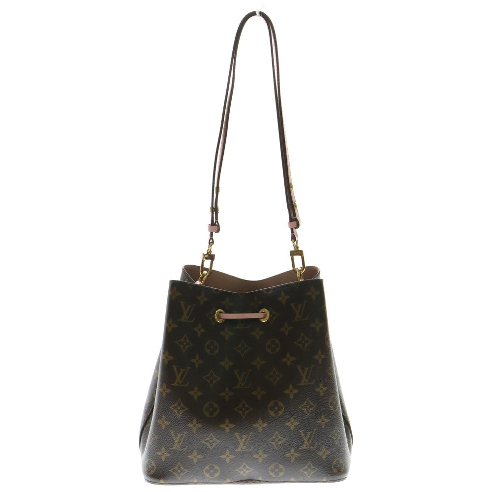 LOUIS VUITTON(ルイヴィトン) モノグラム ネオノエ ショルダーバッグ ブラウン×ピンク M44022