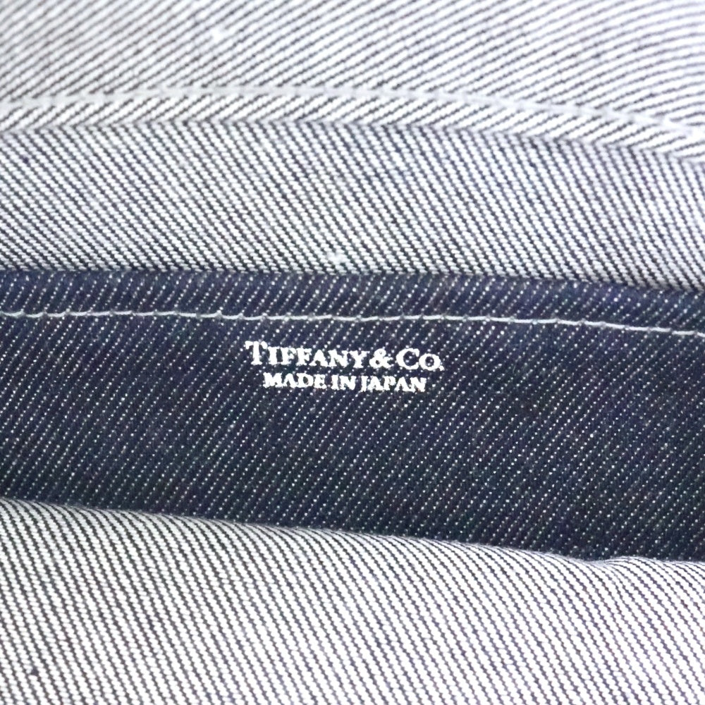 TIFFANY&Co(ティファニー) ティファニーワンダー展限定 トートバッグ ハンドバッグ インディゴブルー デニム