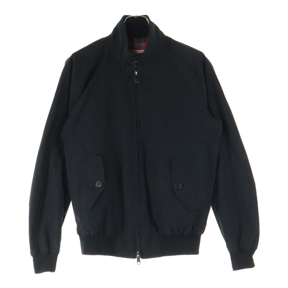 BARACUTA(バラクータ) G9 クラシック ハリントン ジップアップジャケット ブルゾン ブラック BRCPS0001N