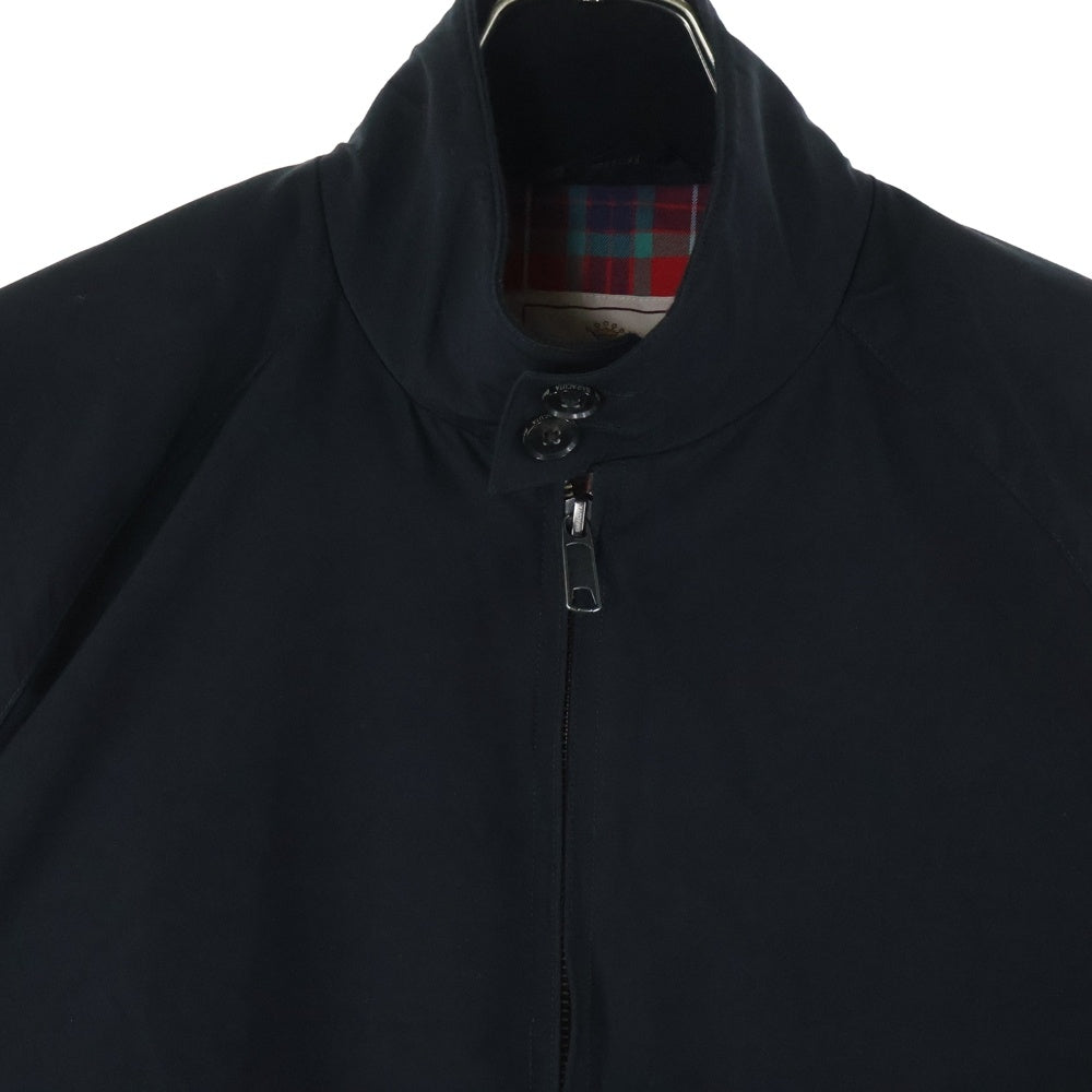 BARACUTA(バラクータ) G9 クラシック ハリントン ジップアップジャケット ブルゾン ブラック BRCPS0001N