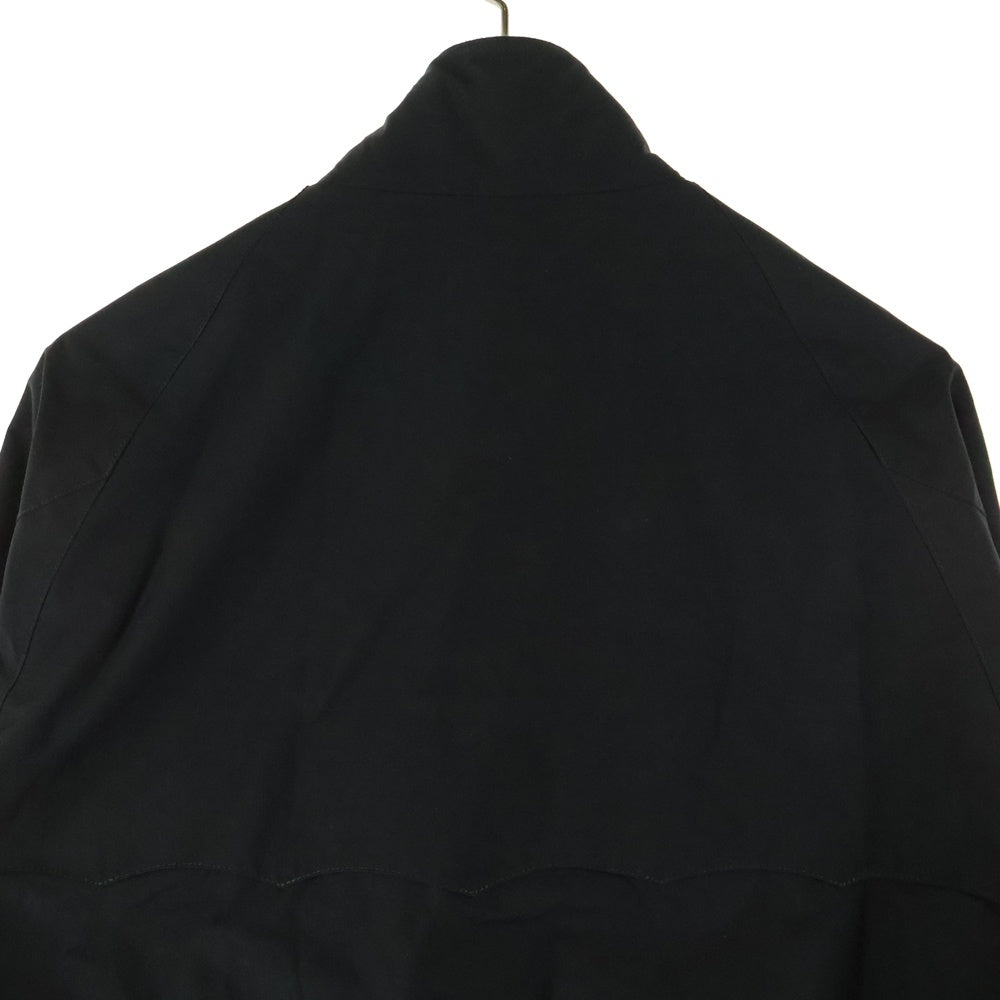 BARACUTA(バラクータ) G9 クラシック ハリントン ジップアップジャケット ブルゾン ブラック BRCPS0001N