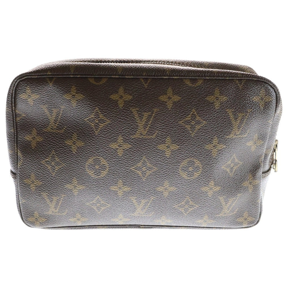 LOUIS VUITTON(ルイヴィトン) トゥルーストワレット23 モノグラム PVC ポーチ クラッチバッグ ゴールド金具 ブラウン M47524