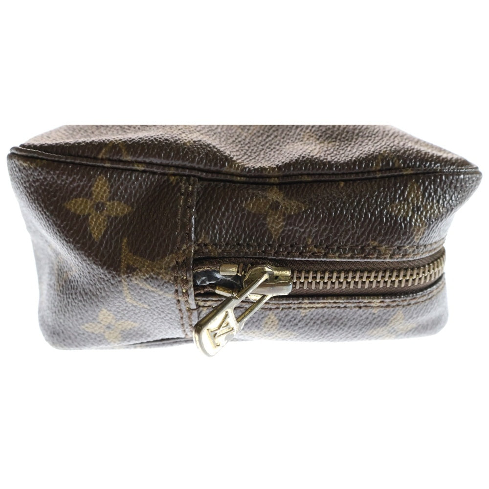 LOUIS VUITTON(ルイヴィトン) トゥルーストワレット23 モノグラム PVC ポーチ クラッチバッグ ゴールド金具 ブラウン M47524