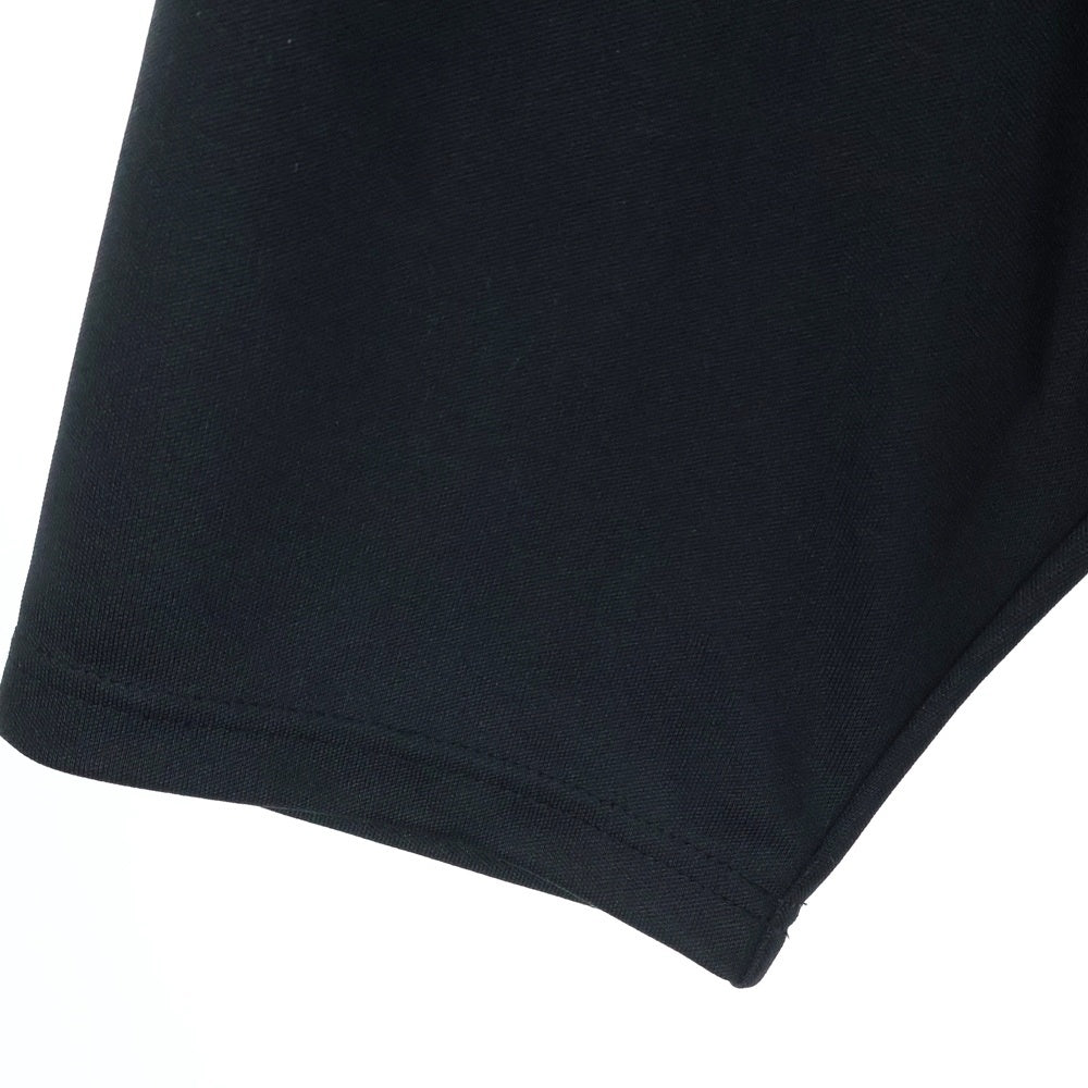 BALENCIAGA(バレンシアガ) 3B Sports Icon Ski リフレクターロゴプリント Vネック ロングスリーブ 長袖Tシャツ カットソー ブラック 779988