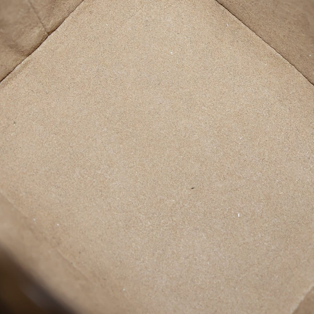 FENDI(フェンディ) FF モン トレゾール ファブリック 2WAY ミニバッグ レザー切替スウェードハンドバッグ ショルダーバッグ ブラウン レディース 8BS093