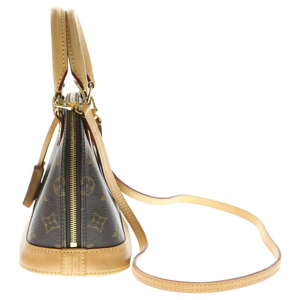 LOUIS VUITTON(ルイヴィトン) モノグラム アルマBB 2wayショルダーバッグ ハンドバッグ ブラウン PVC×レザー M53152