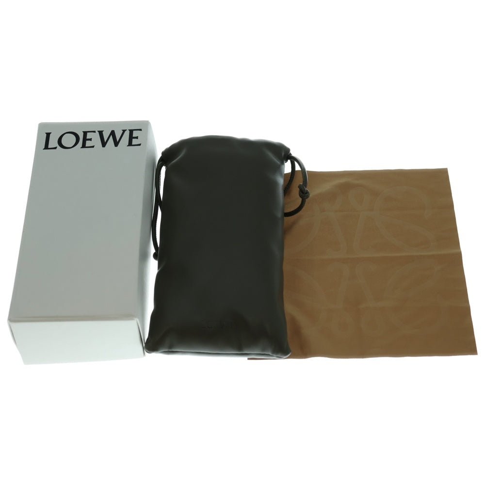 LOEWE(ロエベ) ロゴテンプル カレーレンズサングラス アイウェア ブラウン/ゴールド LW40148U