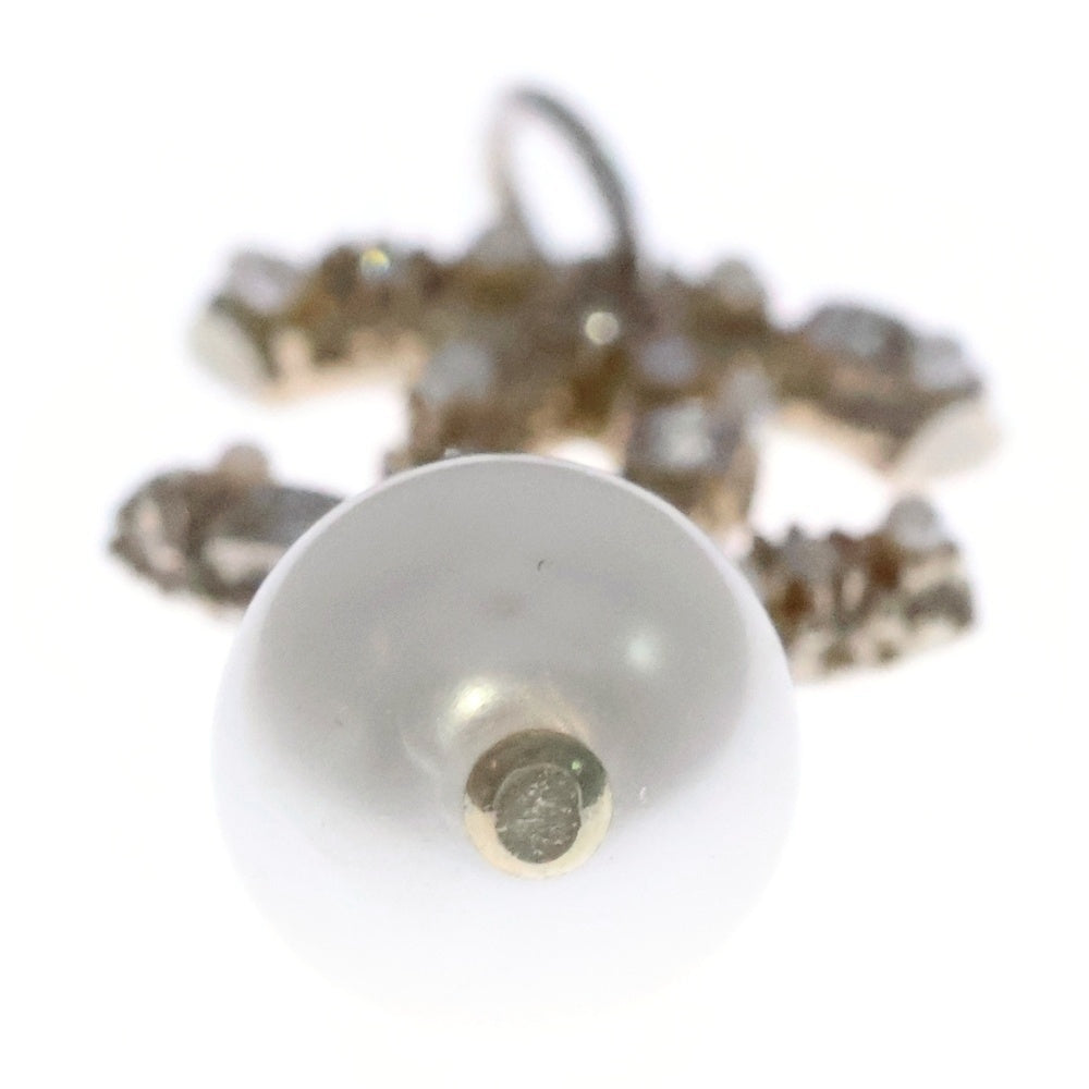 CHANEL(シャネル) ココマーク ラインストーン パールトップ ネックレス ペンダント ゴールド GP