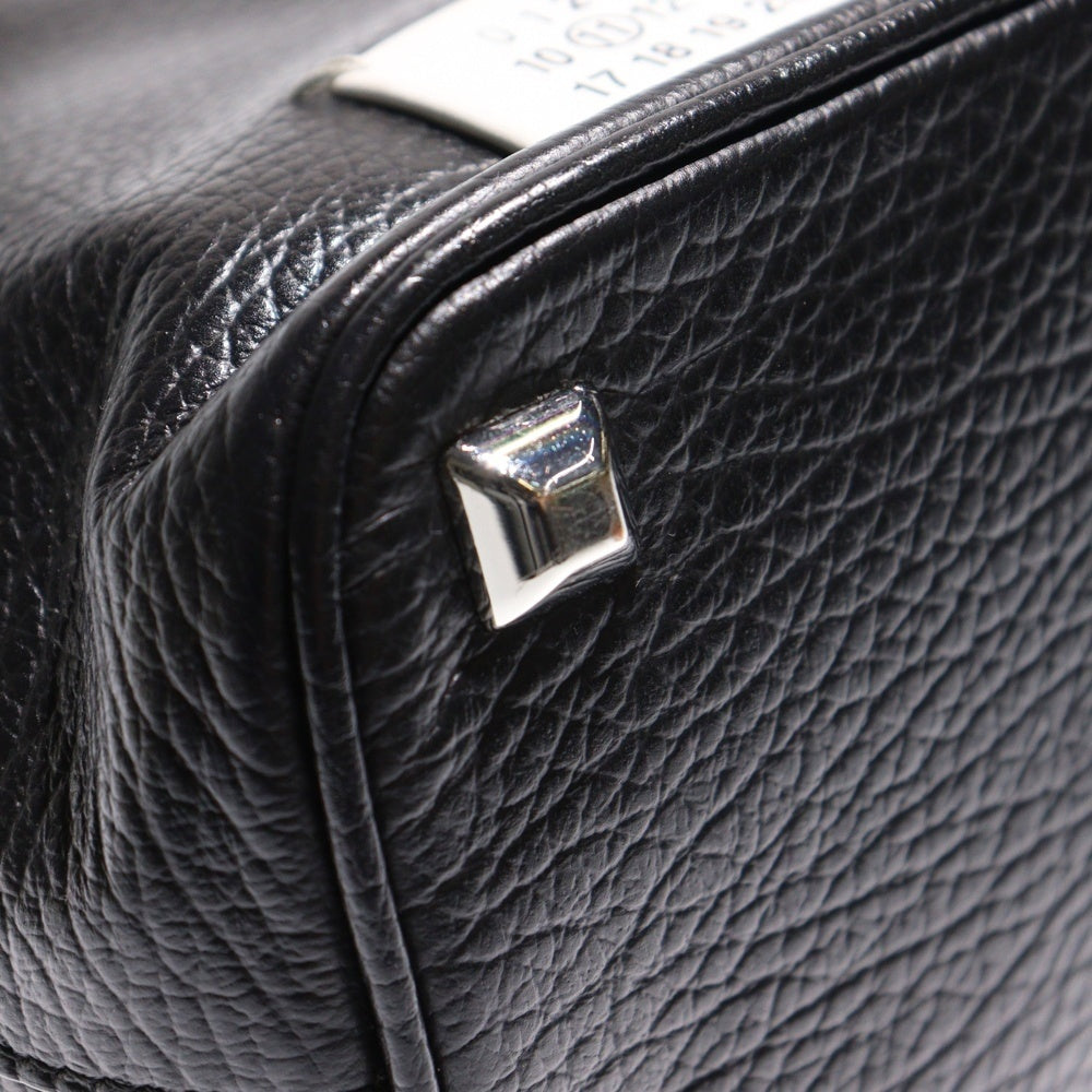 Maison Margiela 11(メゾンマルジェラ11) 5AC バケット ショルダーバッグ ブラック レザー S61WG0035