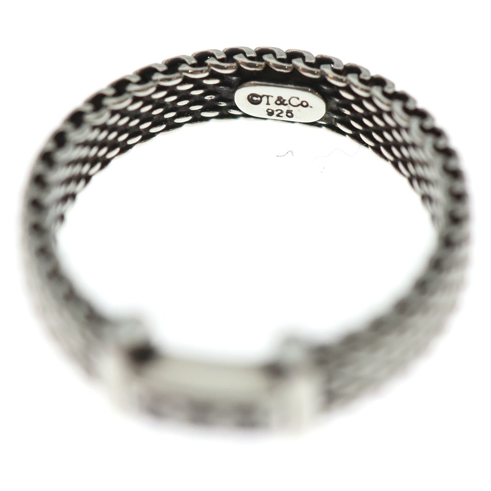 TIFFANY & Co.(ティファニー) サマセット 3Pダイヤ リング 指輪 シルバー SV925 2.1g レディース