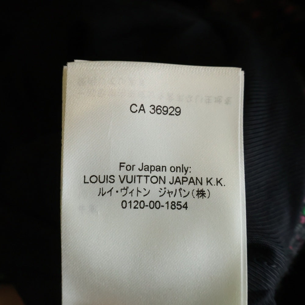 LOUIS VUITTON(ルイヴィトン) ツイード ガーデニング ワークウェアジャケット マルチカラー ウール×ポリエステル #46 1AILO7 RM252M WYS HTB61W CA36929