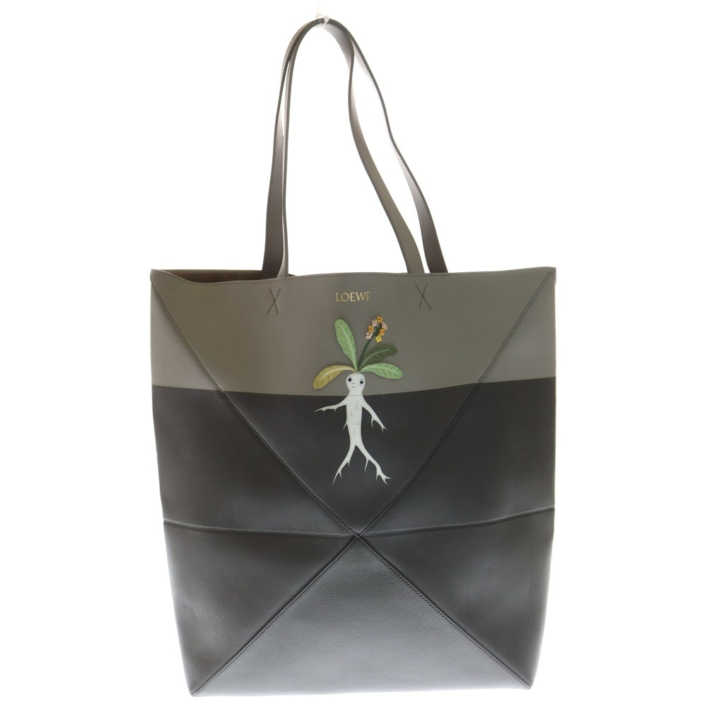 LOEWE(ロエベ) パズル フォルドトート スナ・フジタ マンドラゴラ ハンドバッグ トートバッグ レザー レディース