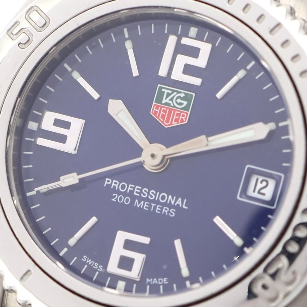 TAG HEUER(タグホイヤー) リンク デイト ブルー文字盤 SS/QZ ステンレス クォーツ 電池式 腕時計 WT1413 レディース
