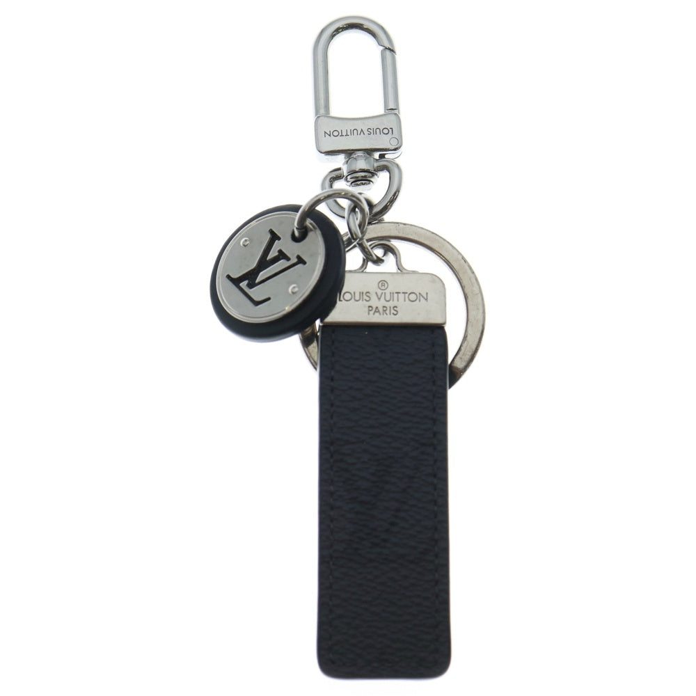 LOUIS VUITTON(ルイヴィトン) ポルトクレ・LVネオクラブ バッグチャーム キーリング キーホルダー ブラック×シルバー M80237