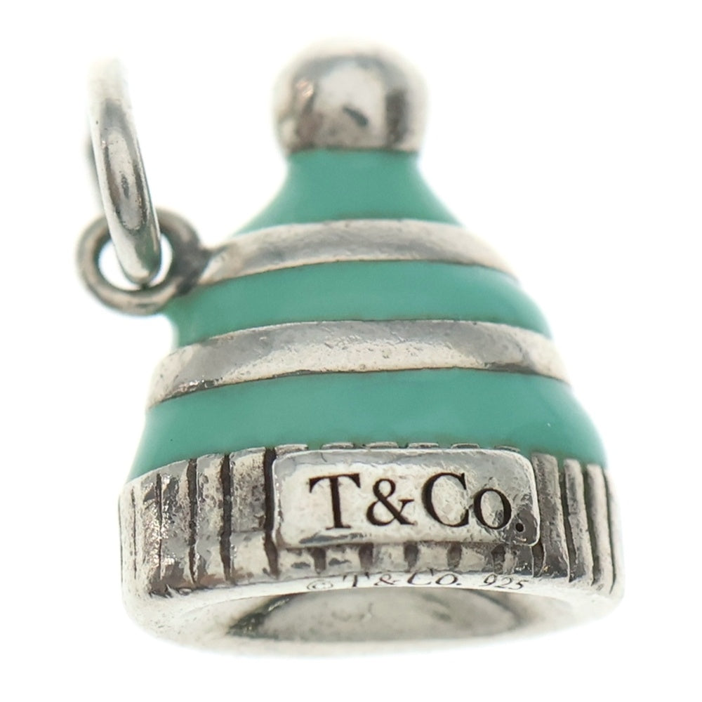 TIFFANY & Co.(ティファニー) スノーハット ウィンター チャーム ブルー SV925 シルバー アクセサリー レディース