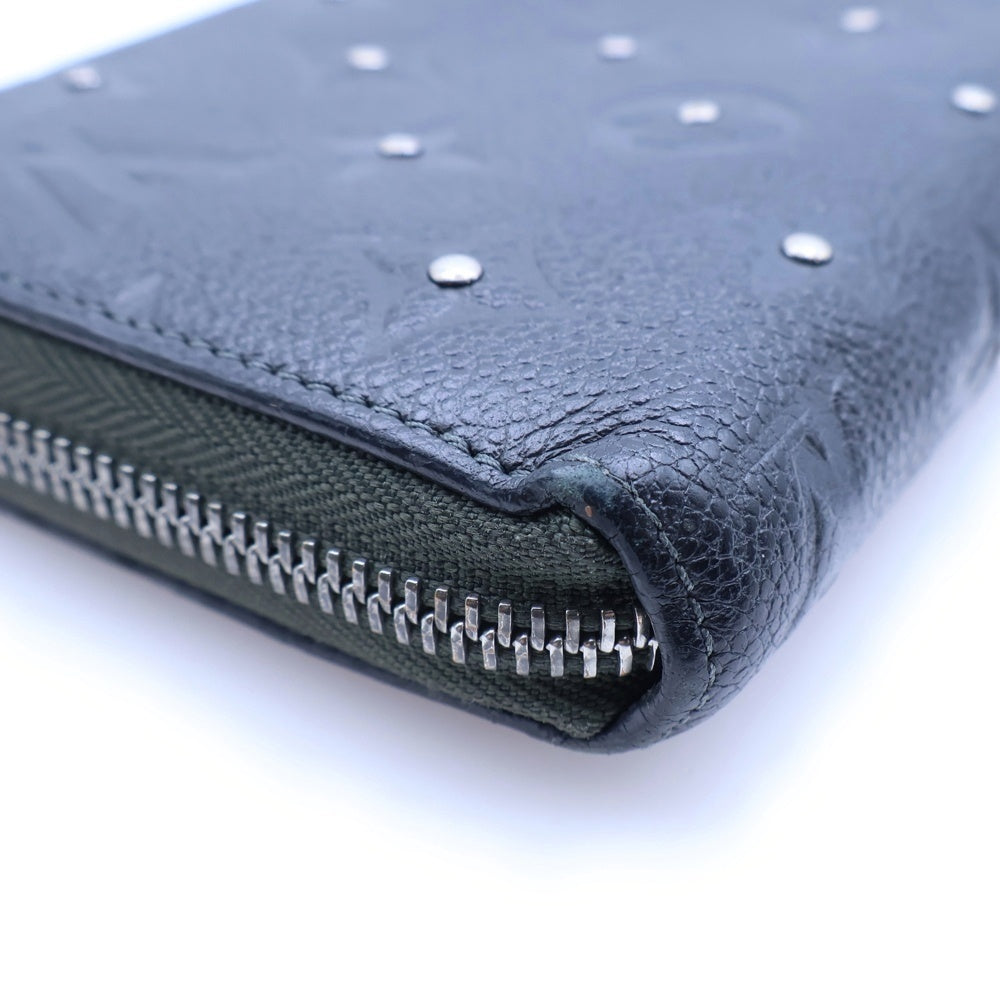 LOUIS VUITTON(ルイヴィトン) モノグラム アンプラント スタッズ ジッピーウォレット ブラック 長財布 ウォレット M61442