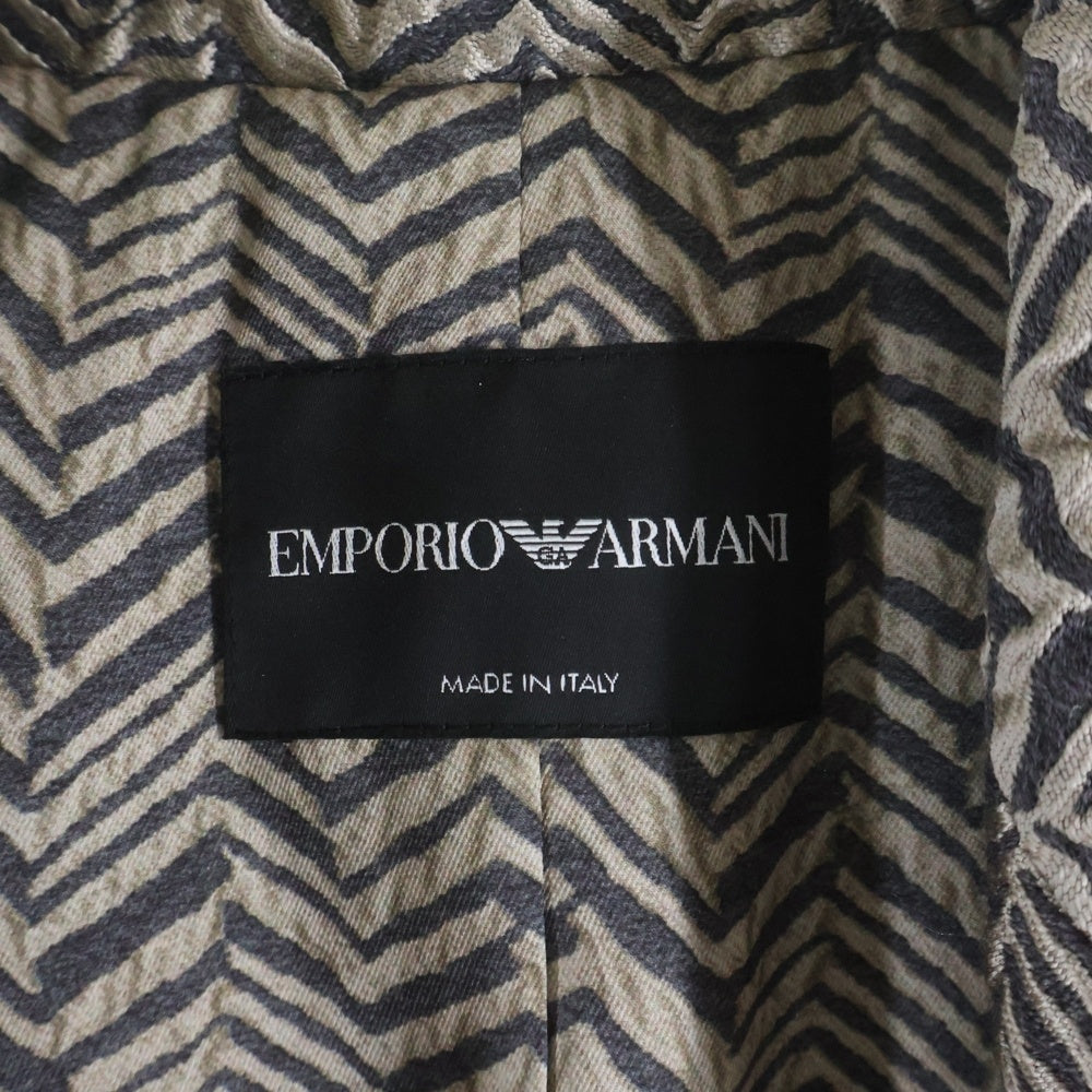 Armani Exchange(アルマーニ エクスチェンジ) ジャガード総柄 ピークド