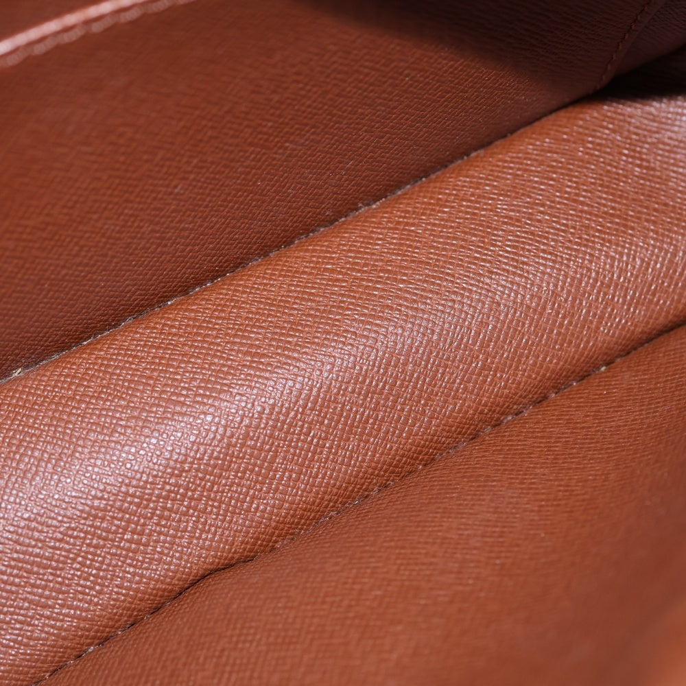 LOUIS VUITTON(ルイヴィトン) モノグラム ポシェットシテ ショルダーバッグ ブラウン PVC レザー M51183