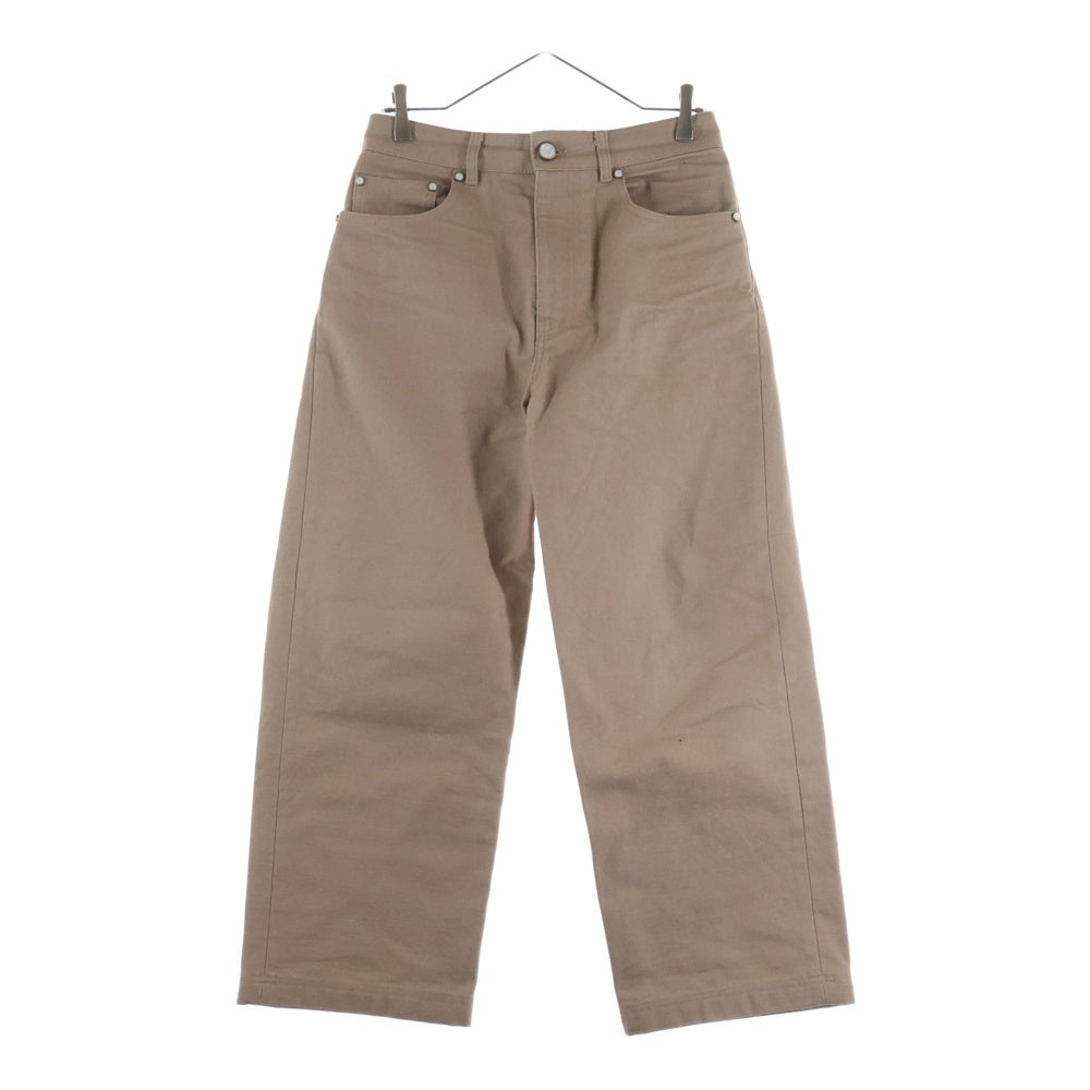 LOUIS VUITTON(ルイヴィトン) 25SS ロゴステッチワークデニムパンツ ベージュ RM251MQ LPJ HSP47W