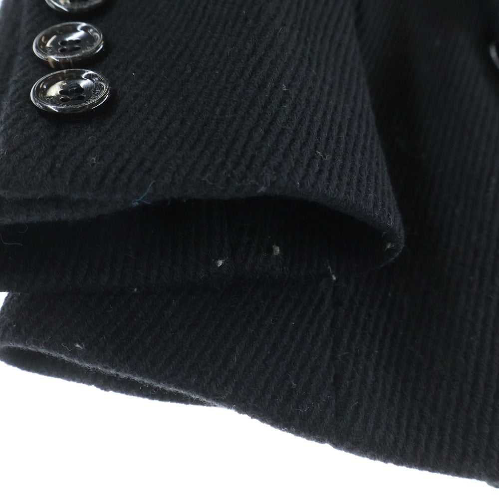 BURBERRY(バーバリー) ウールカシミヤピーコート ブラック FN315-885-09 レディース