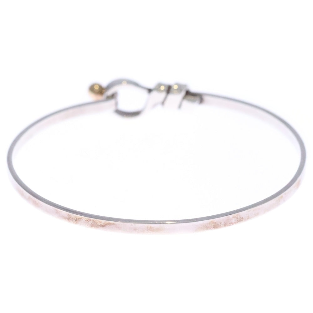 TIFFANY & Co.(ティファニー) ラブノット バングル ブレスレット シルバー 750×925 9.9g レディース