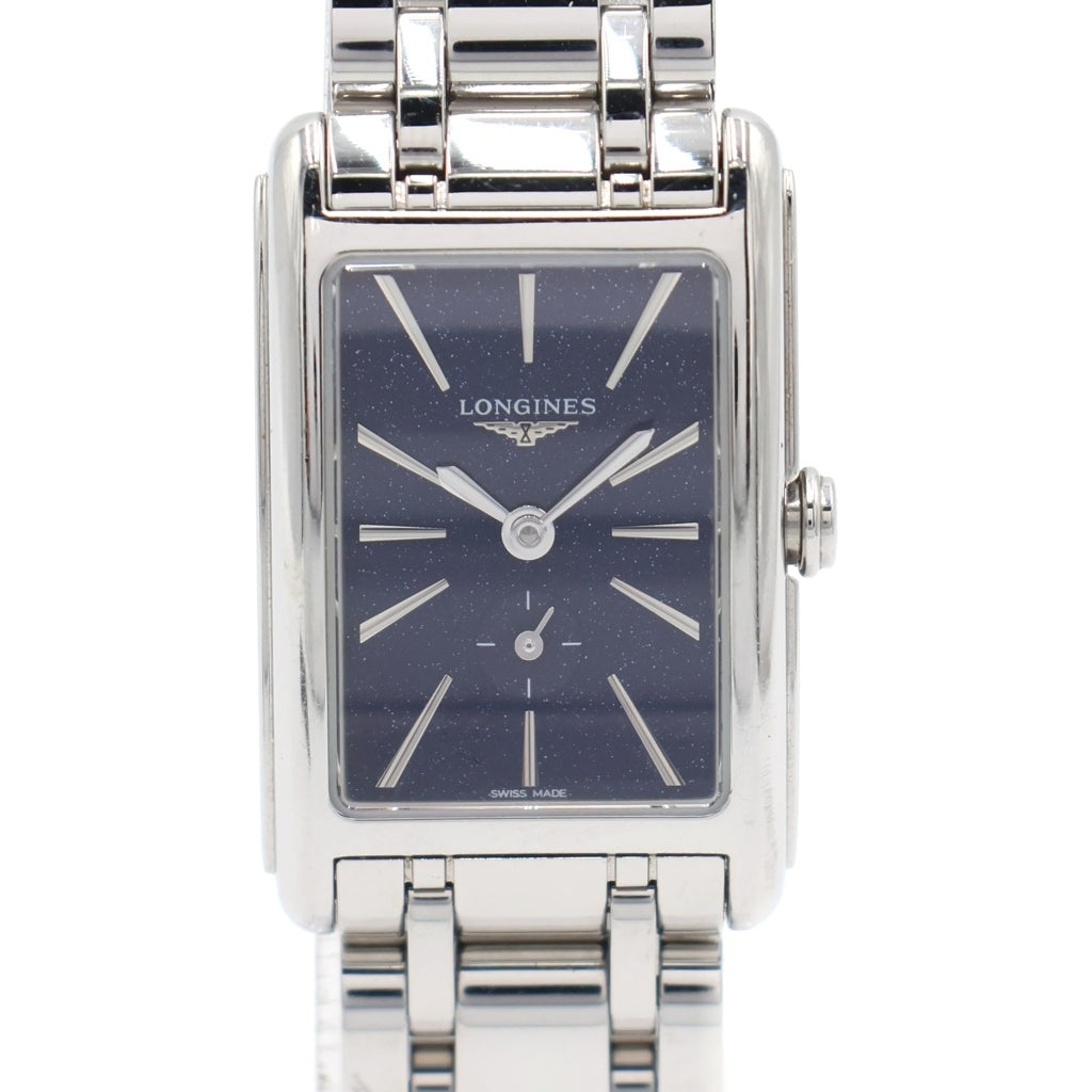 LONGINES(ロンジン) ドルチェヴィータ 青文字盤 SS/QZ ステンレス クォーツ 電池式 腕時計 L5.255.4