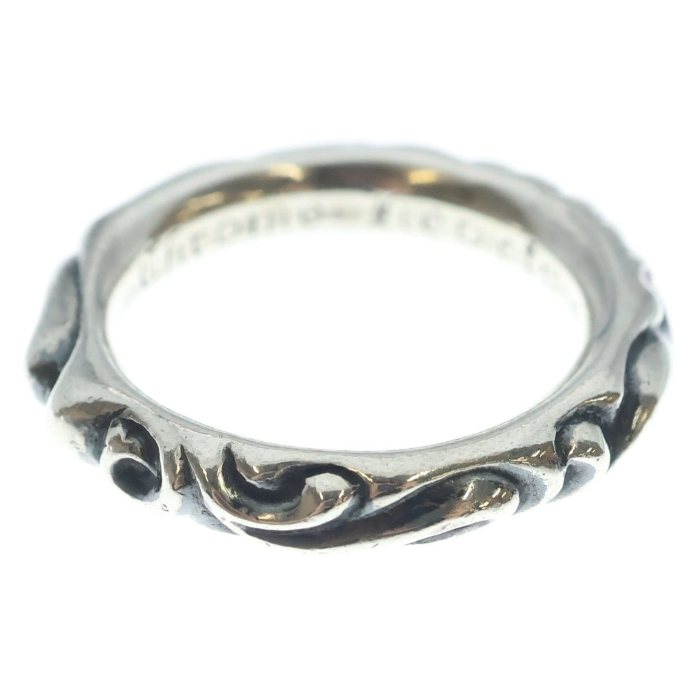 CHROME HEARTS(クロムハーツ) SCRL BAND スクロールバンド リング シルバー BCA351