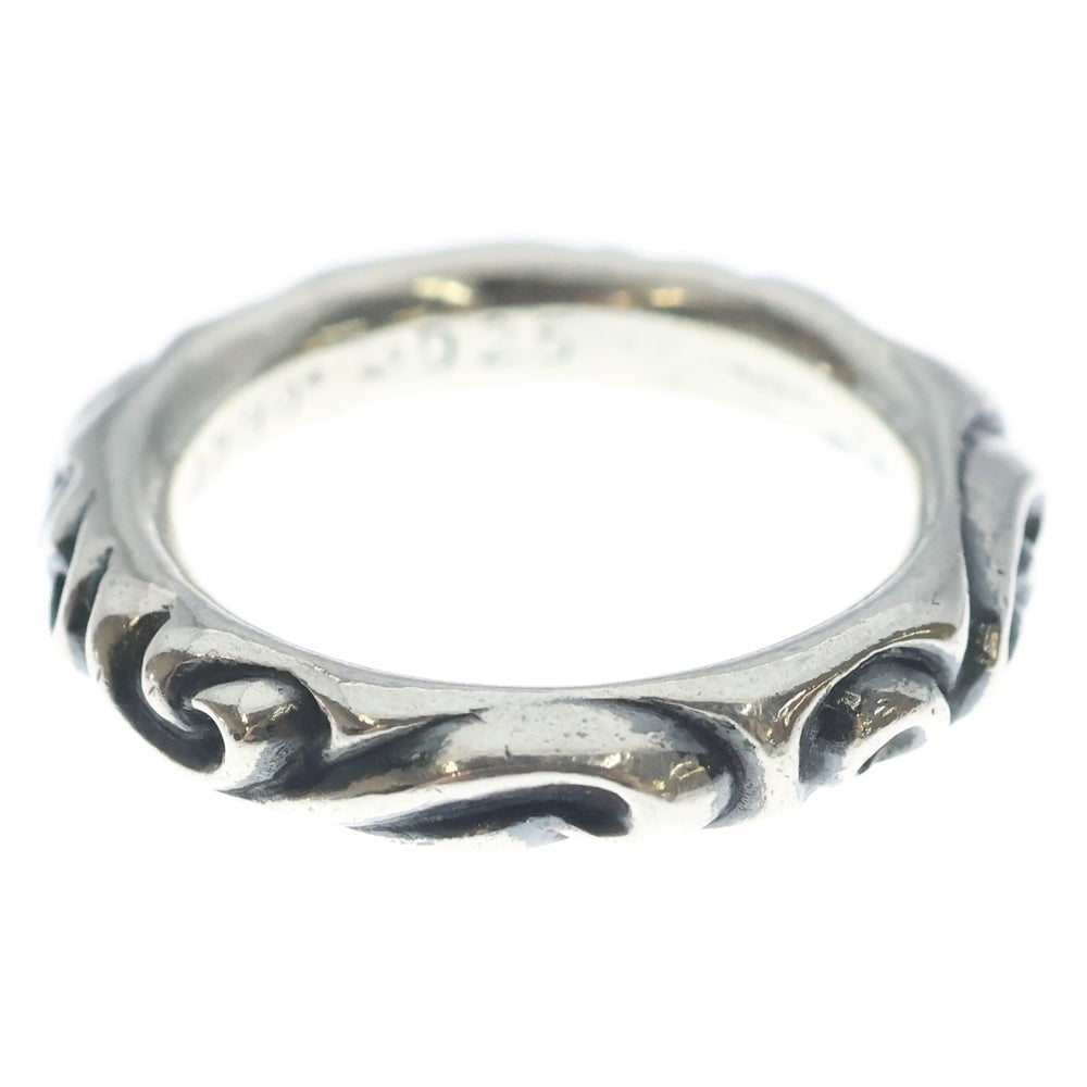 CHROME HEARTS(クロムハーツ) SCRL BAND スクロールバンド リング シルバー BCA351