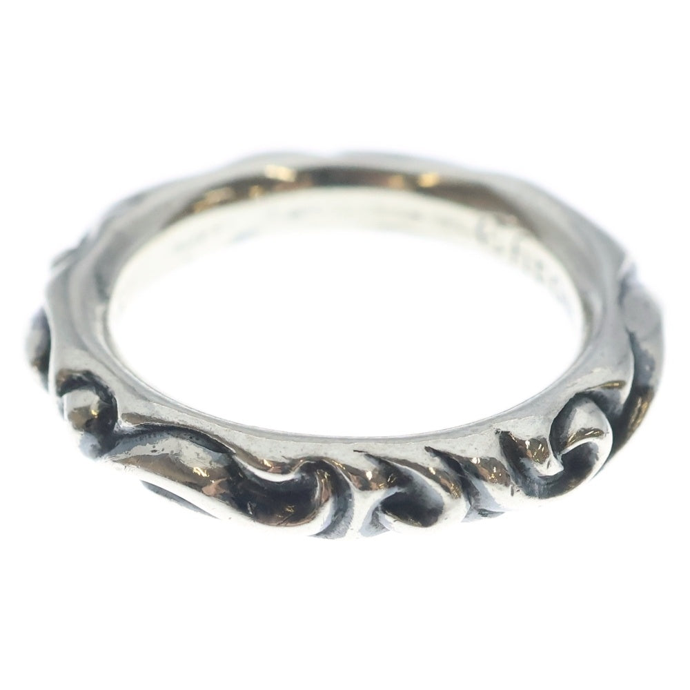 CHROME HEARTS(クロムハーツ) SCRL BAND スクロールバンド リング シルバー BCA351