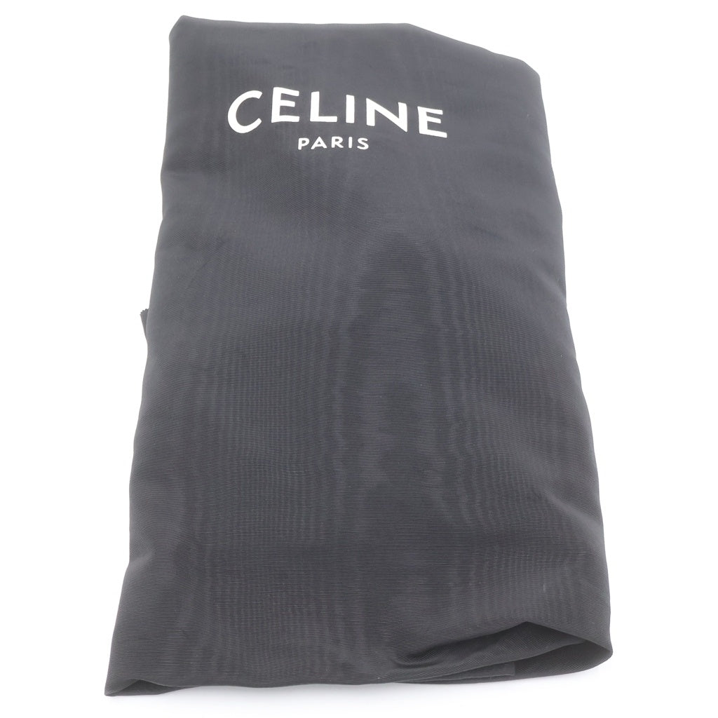 CELINE(セリーヌ) ティーントリオンフ パニエ 2WAYバッグ ショルダーバッグ ハンドバッグ ベージュ×ブラウン レザー×ラフィア レディース