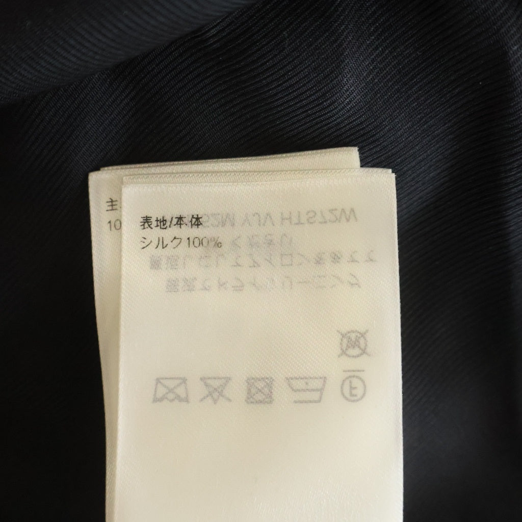 LOUIS VUITTON(ルイヴィトン) NIGOコラボ LV フラワー・シグネチャー シルクシャツ ブラック #XXS RM252M