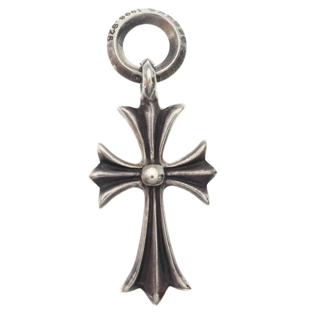 CHROME HEARTS(クロムハーツ) TINY CH CROSS タイニーCHクロス チャーム ネックレストップ シルバー BCA382