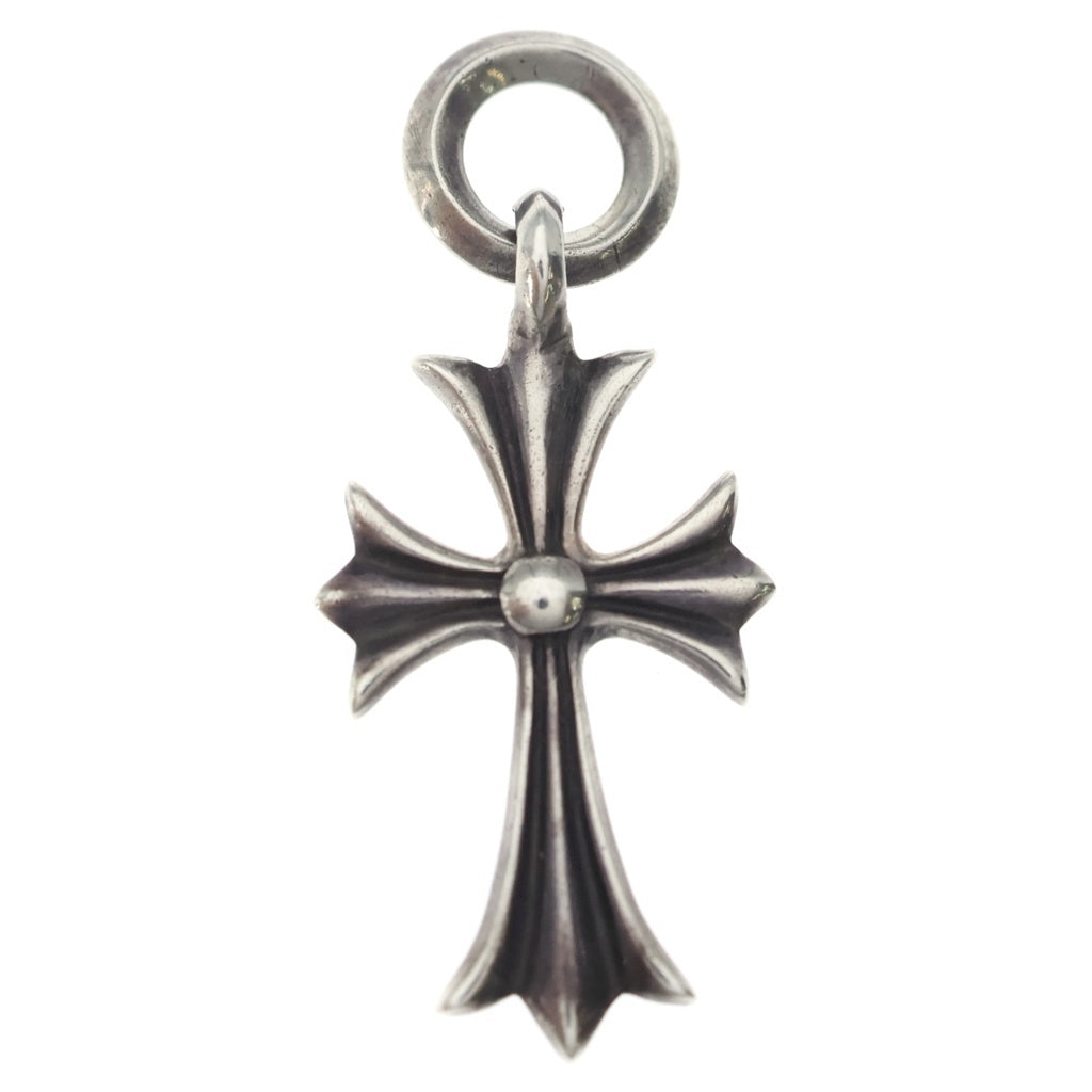 CHROME HEARTS(クロムハーツ) TINY CH CROSS タイニーCHクロス チャーム ネックレストップ シルバー BCA382