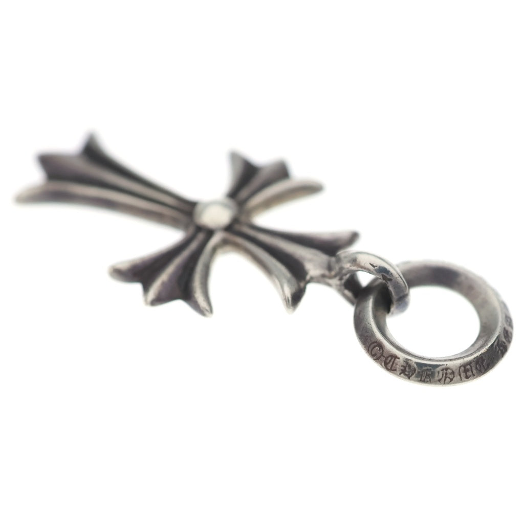 CHROME HEARTS(クロムハーツ) TINY CH CROSS タイニーCHクロス チャーム ネックレストップ シルバー BCA382