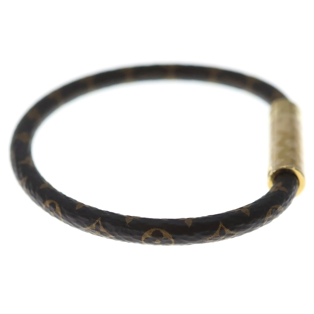LOUIS VUITTON(ルイヴィトン) LV コンフィデンシャル モノグラム ブレスレット ゴールド金具 ブラウン M8274F レディース