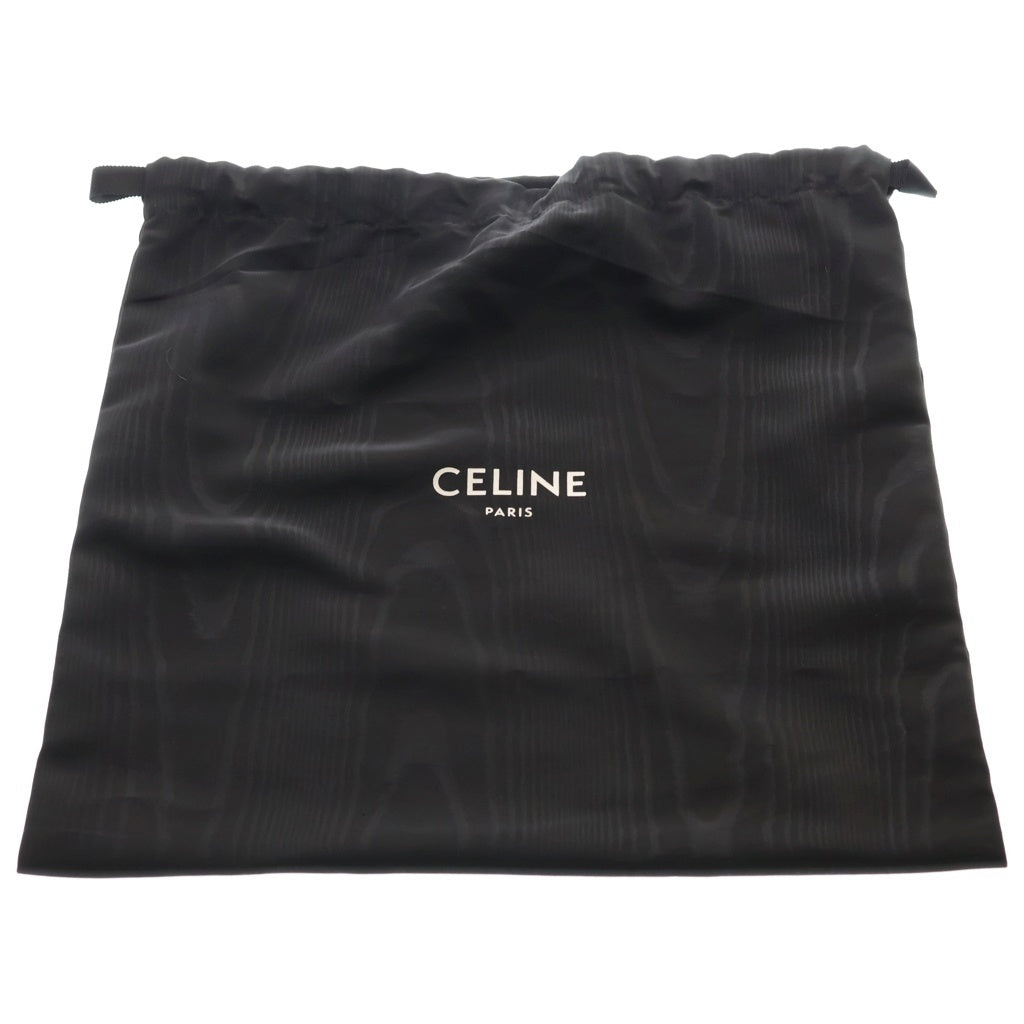 CELINE(セリーヌ) ソフトラムスキン レザー バケットハット 帽子 ブラック AA0FQ583C.38NO