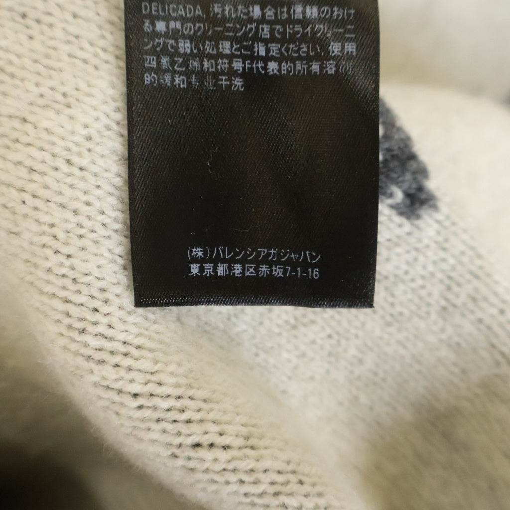 BALENCIAGA(バレンシアガ) ALL OVER LOGO CREWNECK KNIT オーバー ロゴ