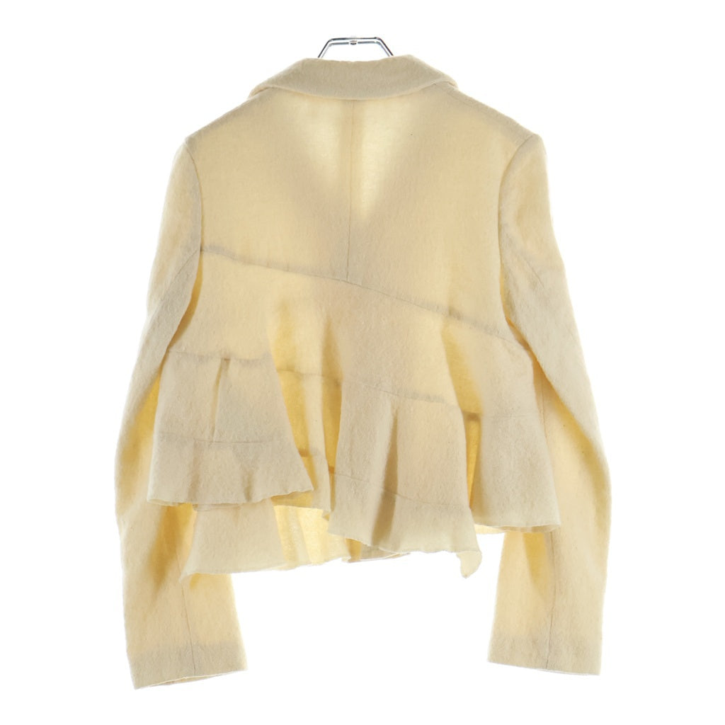 COMME des GARCONS(コムデギャルソン) ニットジャケット アイボリー SS レディース