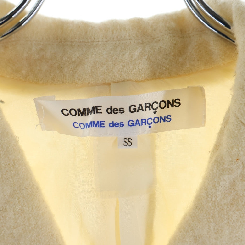 COMME des GARCONS(コムデギャルソン) ニットジャケット アイボリー SS レディース