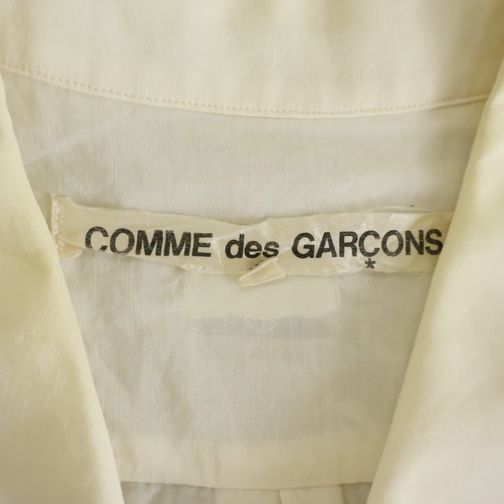COMME des GARCONS(コムデギャルソン) 長袖シャツ レディース ホワイト
