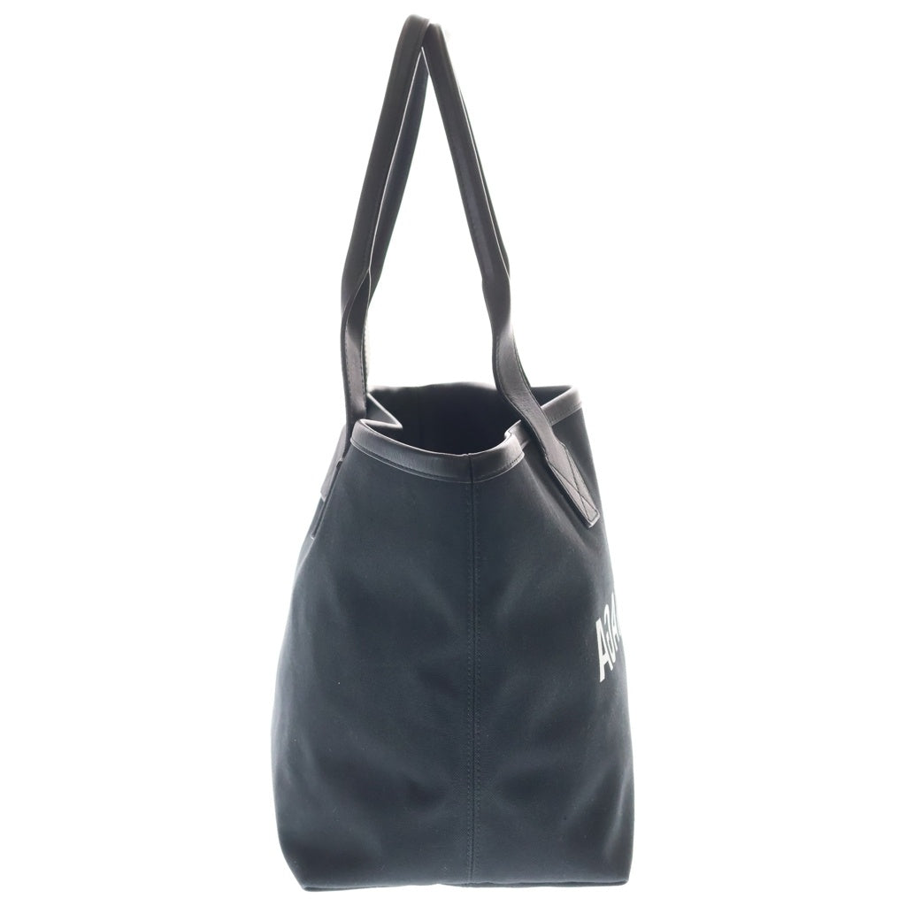 BALENCIAGA(バレンシアガ) シティーズ パリ ジャンボ ロゴ トートバッグ バッグ キャンバス レザー ブラック 692068 レディース