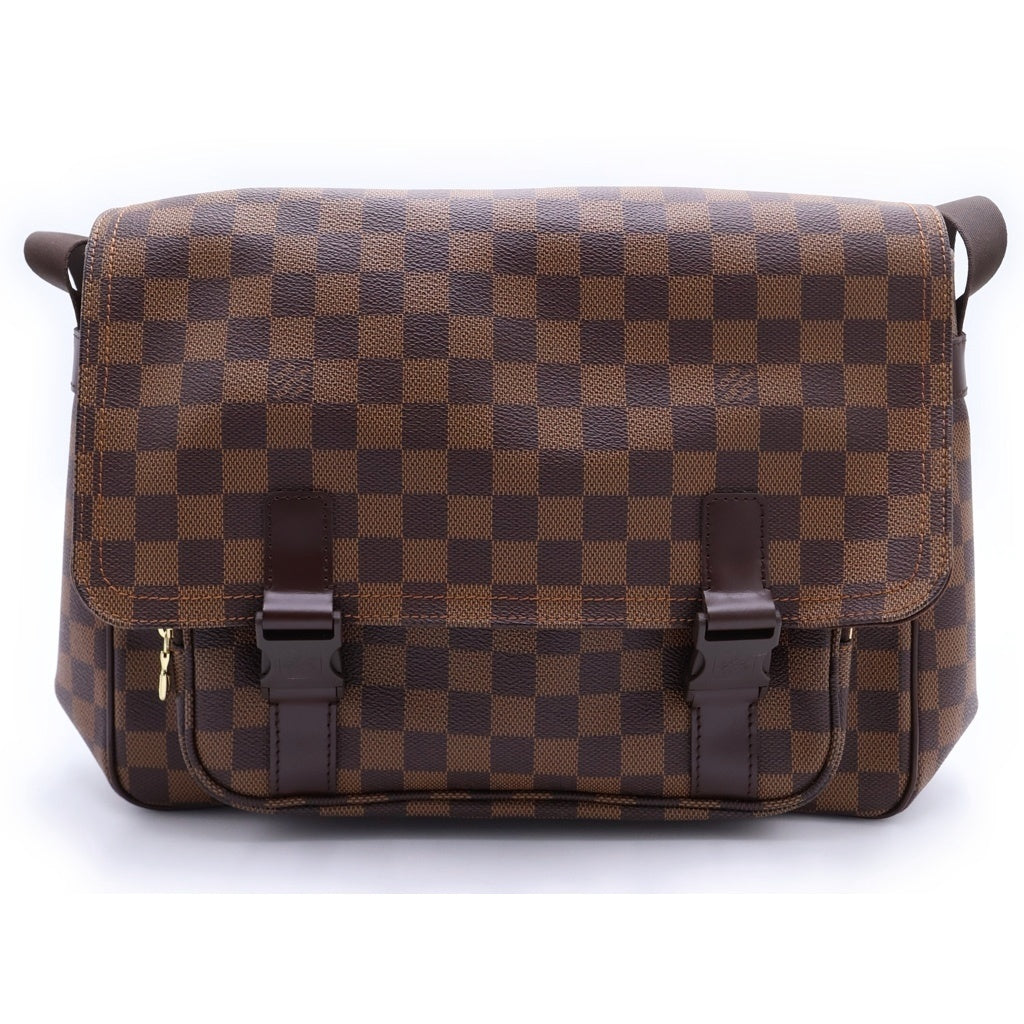 LOUIS VUITTON(ルイヴィトン) メッセンジャー メルヴィール ダミエ PVC レザー ショルダー バッグ ブラウン N51125