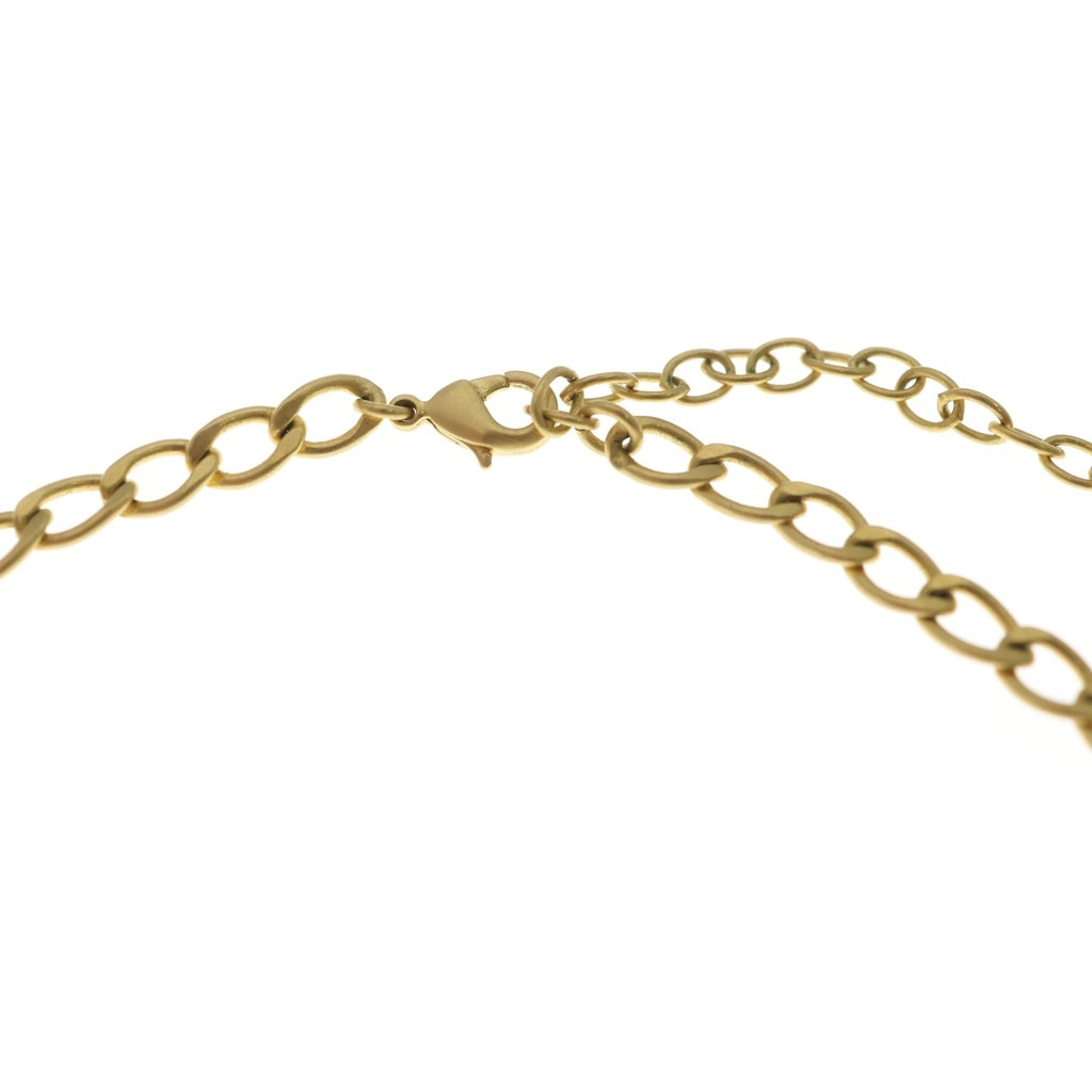 Christian Dior(クリスチャンディオール) PETIT CD プチ ロゴ チェーン ネックレス チョーカー ゴールド N1296PTCMT レディース