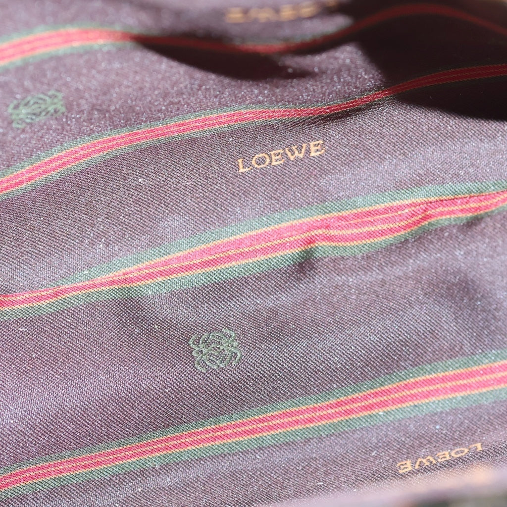 LOEWE(ロエベ) ベラスケス 2WAYバッグ ハンドバッグ ショルダーバッグ ブルー×グリーン レザー ゴールド金具 レディース