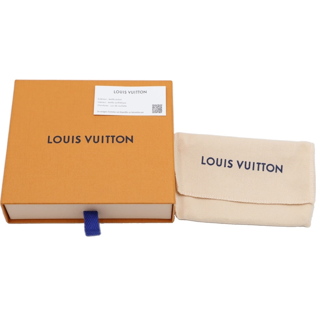 LOUIS VUITTON(ルイヴィトン) ポルトフォイユ・ロックミニ 三つ折り財布 ウォレット ロゴ イエロー レディース